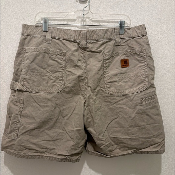 Carhartt Men's Beige Cargo Shorts - Picture 2 of 6